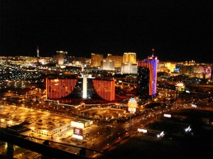 View of the Rio from the top of the Palms