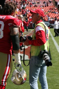 49ersRams100409-060 Michael Zagaris pre-game