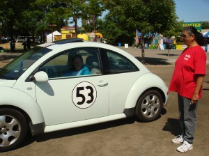 County fair volunteers